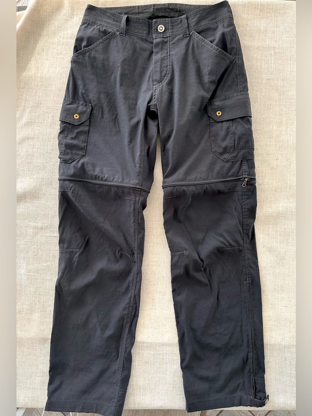 Kuhl Men's Gray Renegade Convertible Cargo Pants Men’s 30x32 Gorpcore Stealth